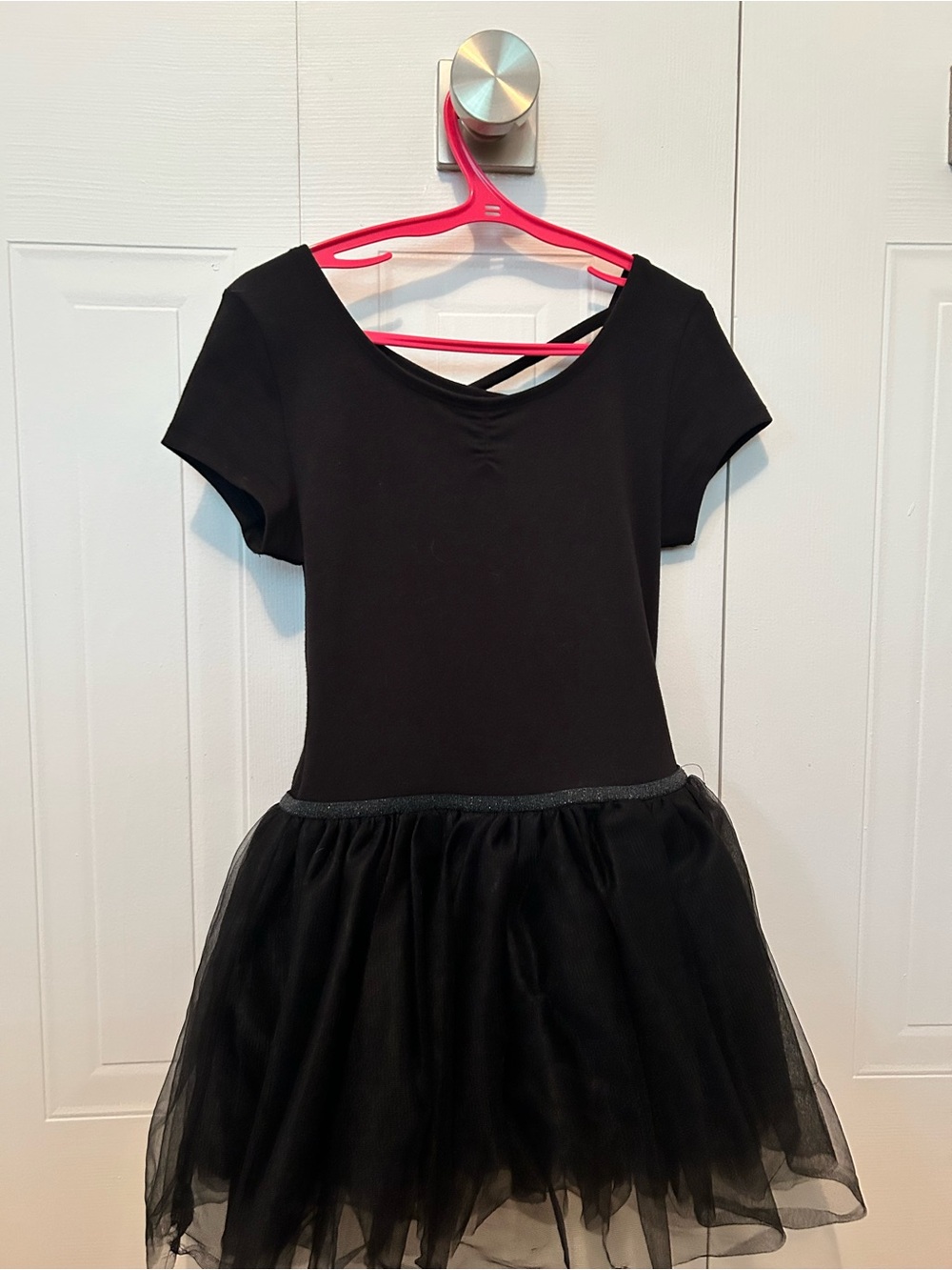 Kids Black Tulle Halloween Costume Dress Size 10-12